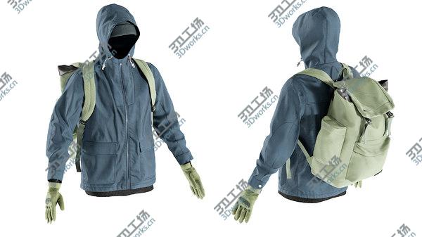 images/goods_img/20210312/3D Men's Pullover with Jacket, Backpack, Hat and Gloves 11/4.jpg